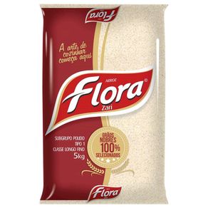 Arroz Branco Flora Tipo 1 com 5kg Arroz Branco Flora Tipo 1 com 5kg