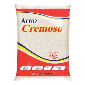 Arroz Branco Cremoso Tipo 1 com 5kg Arroz Branco Cremoso Tipo 1 com 5kg