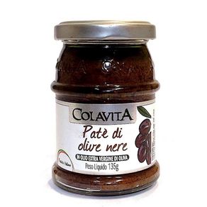 Patê de Azeitona Preta Colavita 130g Patê de Azeitona Preta Colavita 130g