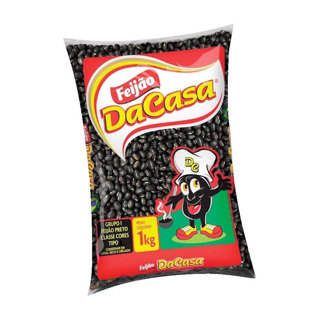 Feijão Preto Dacasa Tipo 2 1kg