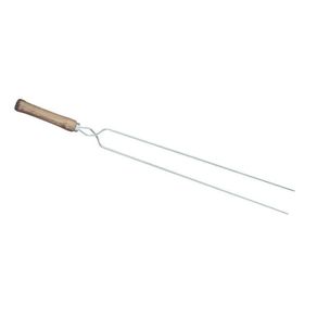 Espeto para Churrasco Mor Duplo 55cm Espeto para Churrasco Mor Duplo 55cm