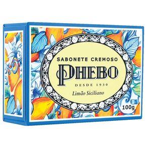 Sabonete em Barra Phebo Limão Siciliano 100g Sabonete em Barra Phebo Limão Siciliano 100g