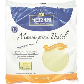 Massa para Pastel Mezzani de 500g Massa para Pastel Mezzani de 500g