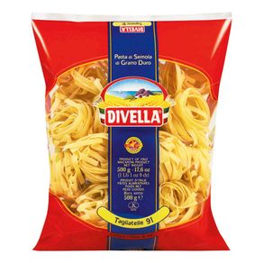 Macarrão Divella Massa Grano Duro 91 Tagliatelle 500g