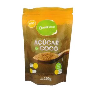 Açúcar de Coco Qualicoco 100g Açúcar de Coco Qualicoco 100g
