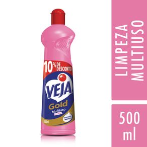 Limpador Multiuso Veja Gold Floral Promocional 500ml Limpador Multiuso Veja Gold Floral Promocional 500ml