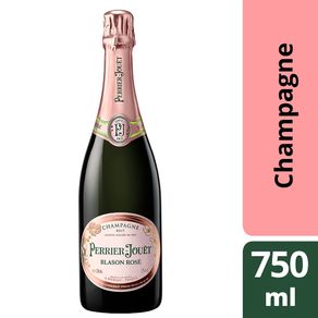 Champagne Francês Rosé Brut Perrier-Jouët Chardonnay Pinot Noir Pinot Meunier Epernay Garrafa 750ml Champagne Francês Rosé Brut Perrier-Jouët Chardonnay Pinot Noir Pinot Meunier Epernay Garrafa 750ml