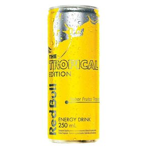 Energético Red Bull Tropical Edition Frutas Tropicais 250ml Energético Red Bull Tropical Edition Frutas Tropicais 250ml