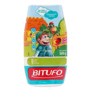 Creme Dental Gel Infantil Bitufo Cocorico 100g Tutti Frutti