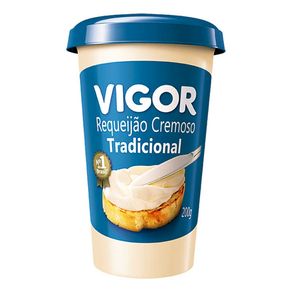 Requeijão Cremoso Vigor Tradicional 200g Requeijão Cremoso Vigor Tradicional 200g