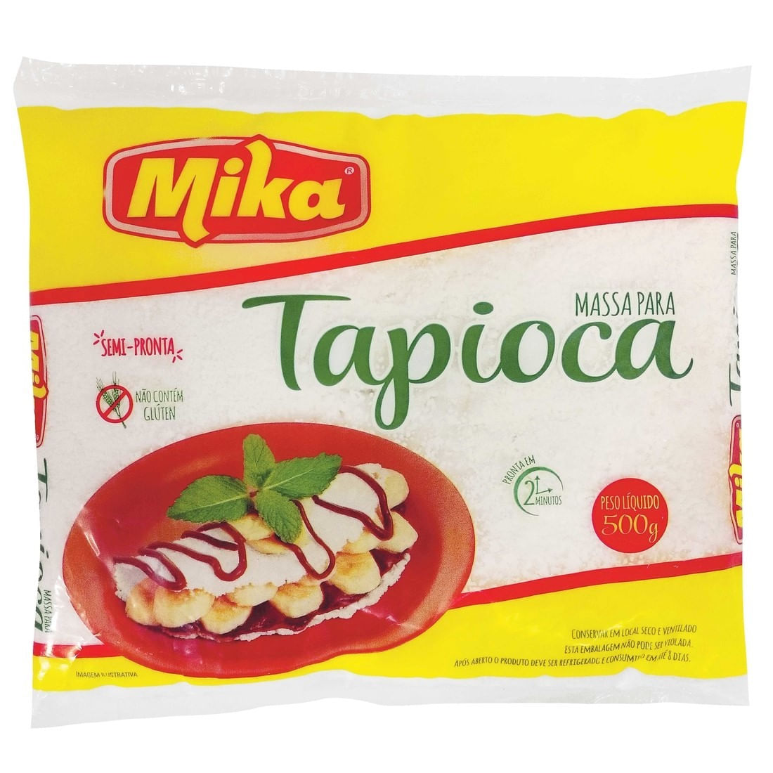 Massa para Tapioca Mika 500g