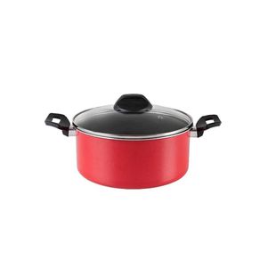 Caçarola Brinox Garlic Vermelha com Tampa 3,4 Litros Caçarola Brinox Garlic Vermelha com Tampa 3,4 Litros