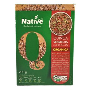 Quinoa Vermelha Native Orgânica em Flocos 200g Quinoa Vermelha Native Orgânica em Flocos 200g