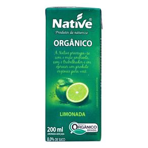 Suco Pronto Native Orgânico Limonada 200ml