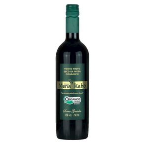 Vinho Mena Kaho Orgânico Tinto 750ml Vinho Mena Kaho Orgânico Tinto 750ml