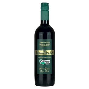 Vinho Mena Kaho Orgânico Tinto 750ml