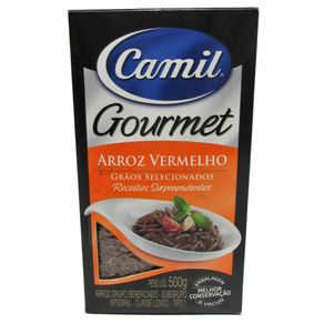 Arroz Vermelho Camil Gourmet 500g Arroz Vermelho Camil Gourmet 500g
