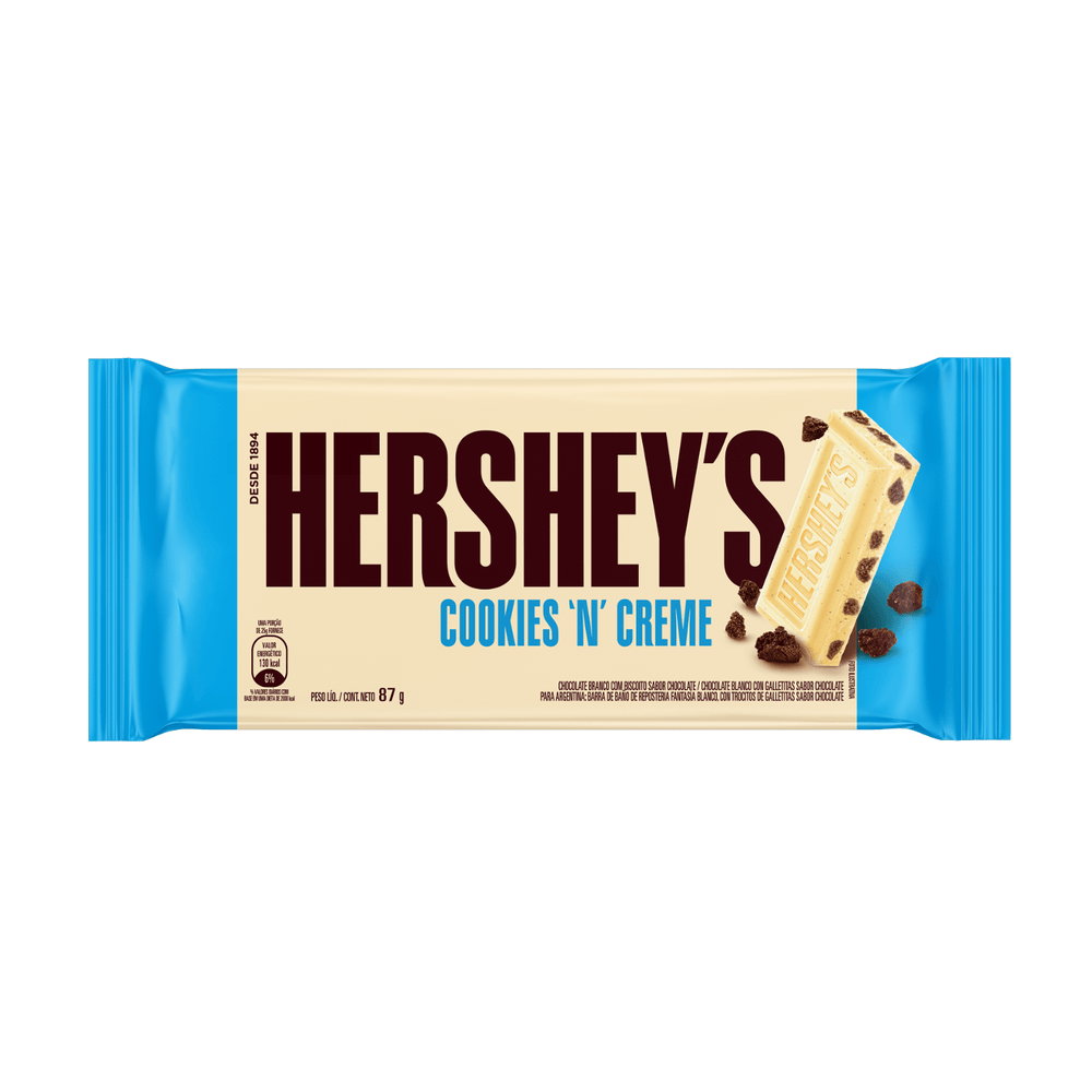 Chocolate Branco Com Biscoito de Chocolate Cookies 'N' Creme Hershey'S