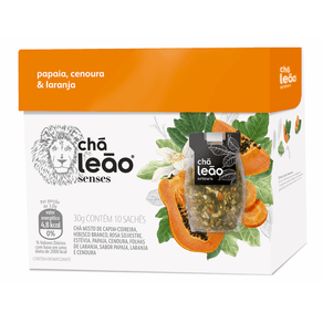 Ch Le o 30g Senses Papaia Cenoura e Laranja comper