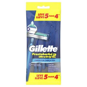 Aparelho-Barbear-Gillette-Prestobarba-Ultra-Grip-L Aparelho-Barbear-Gillette-Prestobarba-Ultra-Grip-L