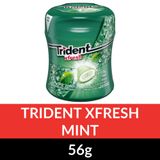 Chiclete-Trident-56g-Xfresh-Menta-Garrafa