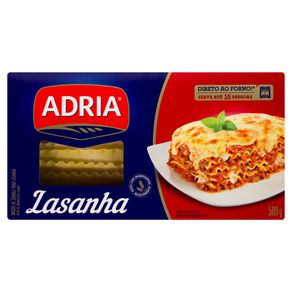 Massa-Para-Lasanha-Adria-500g Massa-Para-Lasanha-Adria-500g