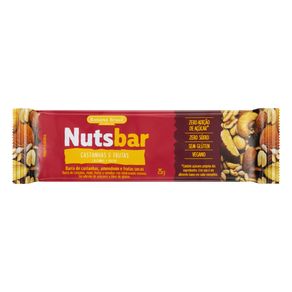 Cereal-Barra-Nutsbar-25g-Castanh Cereal-Barra-Nutsbar-25g-Castanh