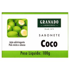 Sabonete-Granado-Coco-90g Sabonete-Granado-Coco-90g