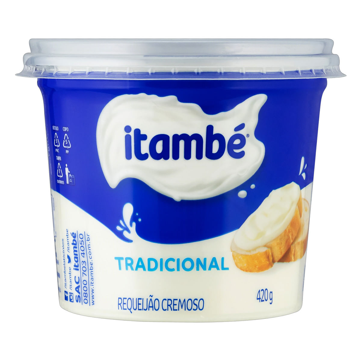 Requeijão Cremoso Itambé Tradicional 400g