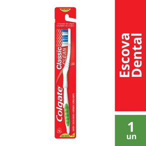 Escova Dental Colgate Classic Clean Macia Escova Dental Colgate Classic Clean Macia