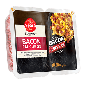BACON-EM-CUBOS-SEARA-GOURMET-140G BACON-EM-CUBOS-SEARA-GOURMET-140G