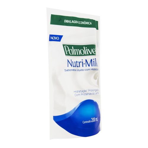 SABONETE LÍQUIDO PALMOLIVE HIDRATANTE NUTRI-MILK REFIL 200ML