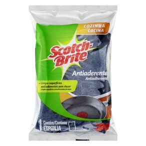 Esponja-SCotch-Brite-Antiaderente-Unitaria Esponja-SCotch-Brite-Antiaderente-Unitaria