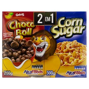 Cereal-Matinal-Chocobool-200g---Corn-Sugar-300g Cereal-Matinal-Chocobool-200g---Corn-Sugar-300g