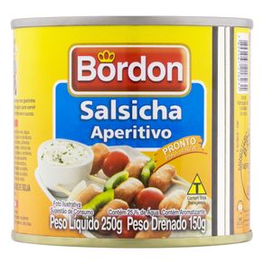 Salsicha-Aperitivo-Enlatada-Bordon-150g Salsicha-Aperitivo-Enlatada-Bordon-150g