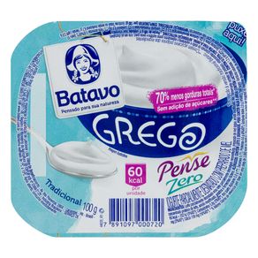 Iogurte-Grego-Batavo-100g-Tradicional-Pense-Zero Iogurte-Grego-Batavo-100g-Tradicional-Pense-Zero