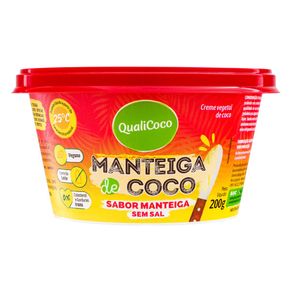 Manteiga-Coco-Qualicoco-200g-Sem-Sal-Manteiga Manteiga-Coco-Qualicoco-200g-Sem-Sal-Manteiga
