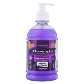 Sabonete-Dermacream-500ml-Lavanda Sabonete-Dermacream-500ml-Lavanda