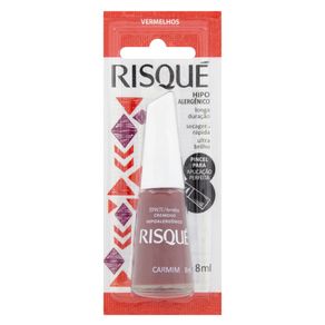 Esmalte-Risque-Cremoso-Carmim-8ml-X-6 Esmalte-Risque-Cremoso-Carmim-8ml-X-6