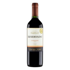 Vinho-Chileno-TInto-Meio-Seco-Reservado-Carmenere-Valle-Central-Garrafa-750ml