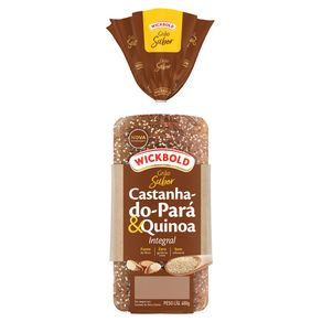 Pao-Integral-Castanha-Do-Para---Quinoa-Zero-GOrduras-Trans-Wickbold-Grao-Sabor-Pacote-400g