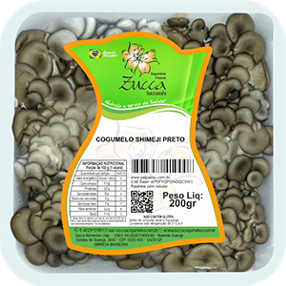 Cogumelo Shimeji Zucca Preto 200g comper