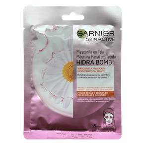 Mascara-Facial-em-Tecido-Hidratante-Calmante-Garnier-SkinActive-Hidra-Bomb-Envelope-32g Mascara-Facial-em-Tecido-Hidratante-Calmante-Garnier-SkinActive-Hidra-Bomb-Envelope-32g