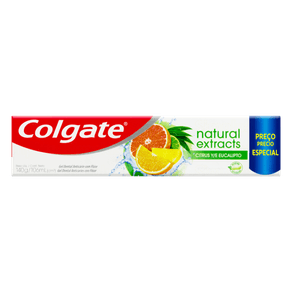 Gel-Dental-Citrus-e-Eucalipto-Colgate-Natural-Extracts-140g