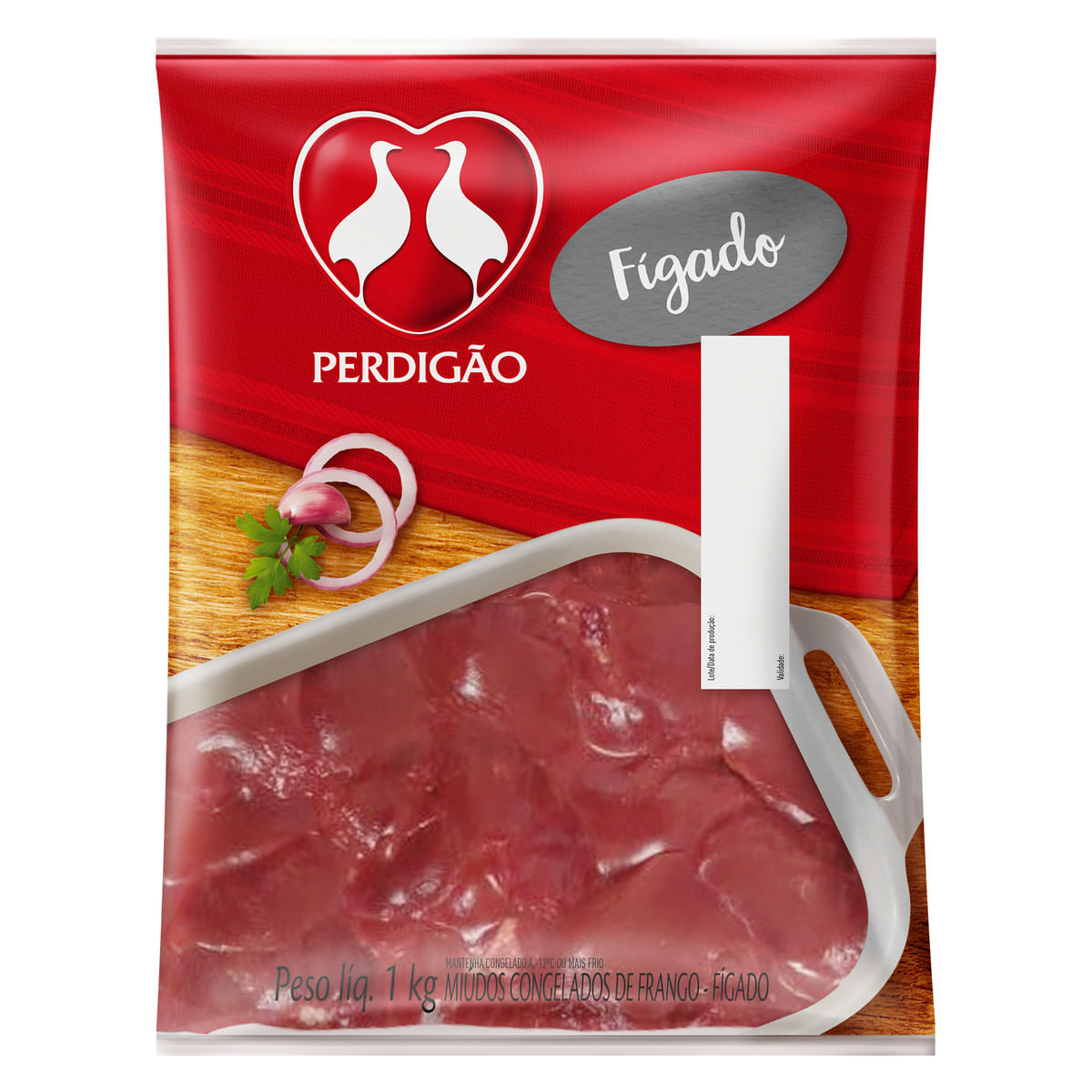 Fígado de Frango Perdigão 1kg