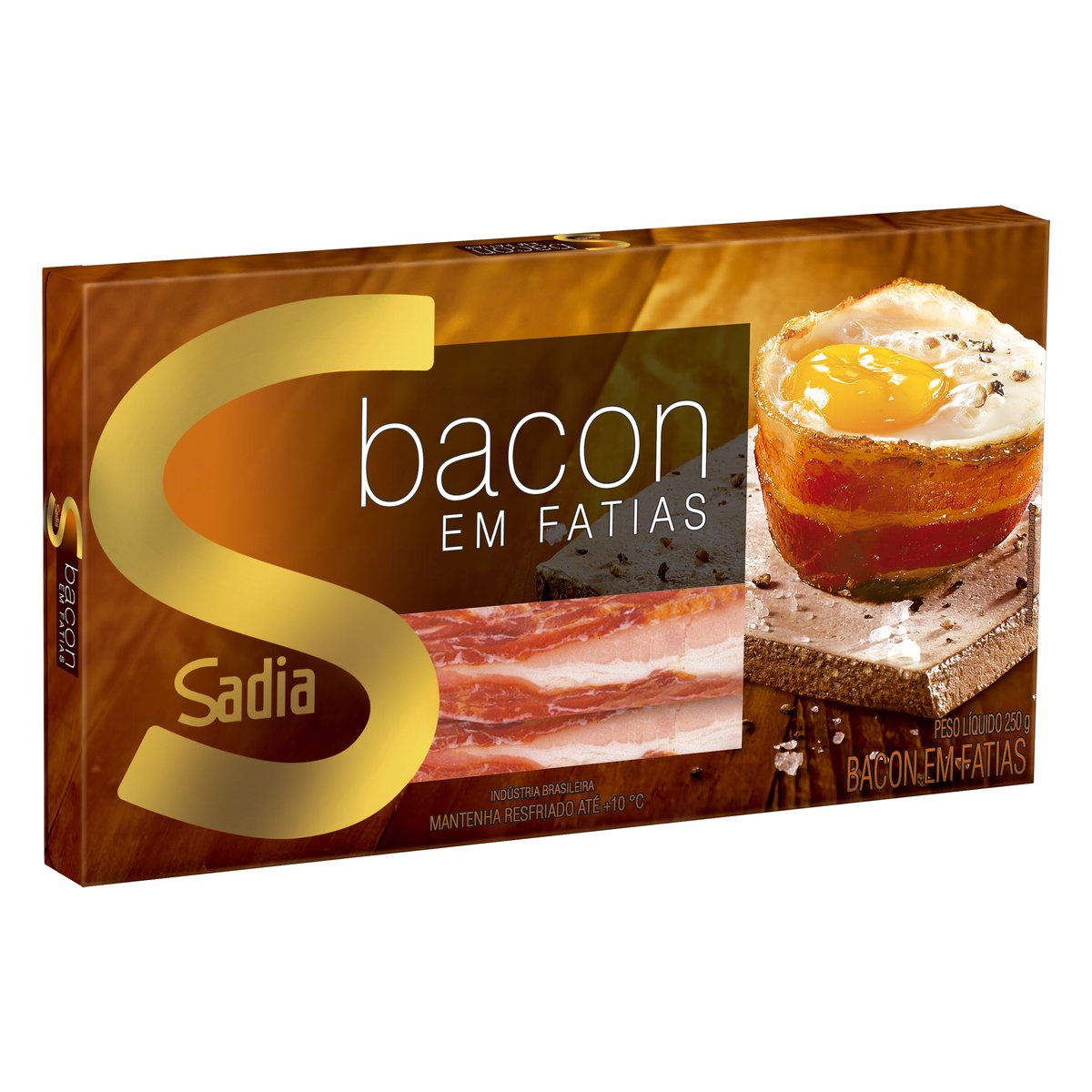 Bacon Sadia Fatiado 250g