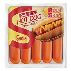 Salsicha-Hot-Dog-Sadia-500g-10-Unidades Salsicha-Hot-Dog-Sadia-500g-10-Unidades