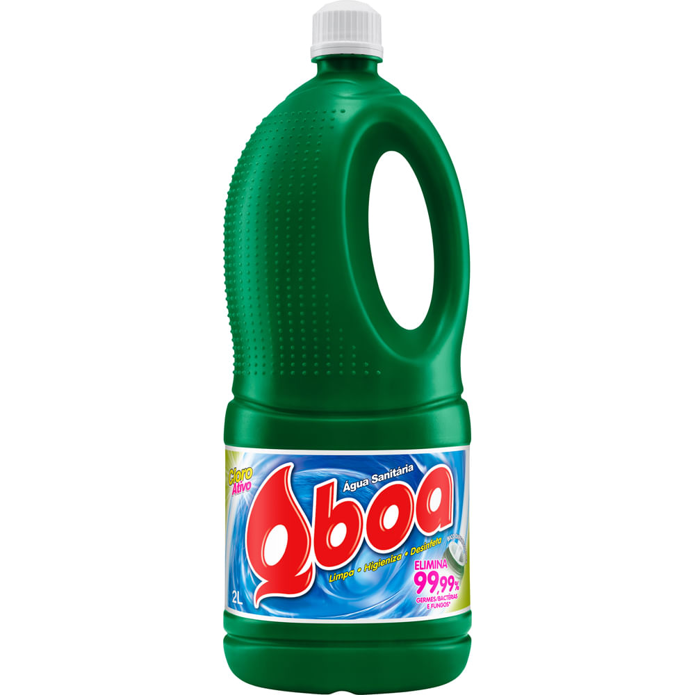 Água Sanitária Qboa 2 Litros