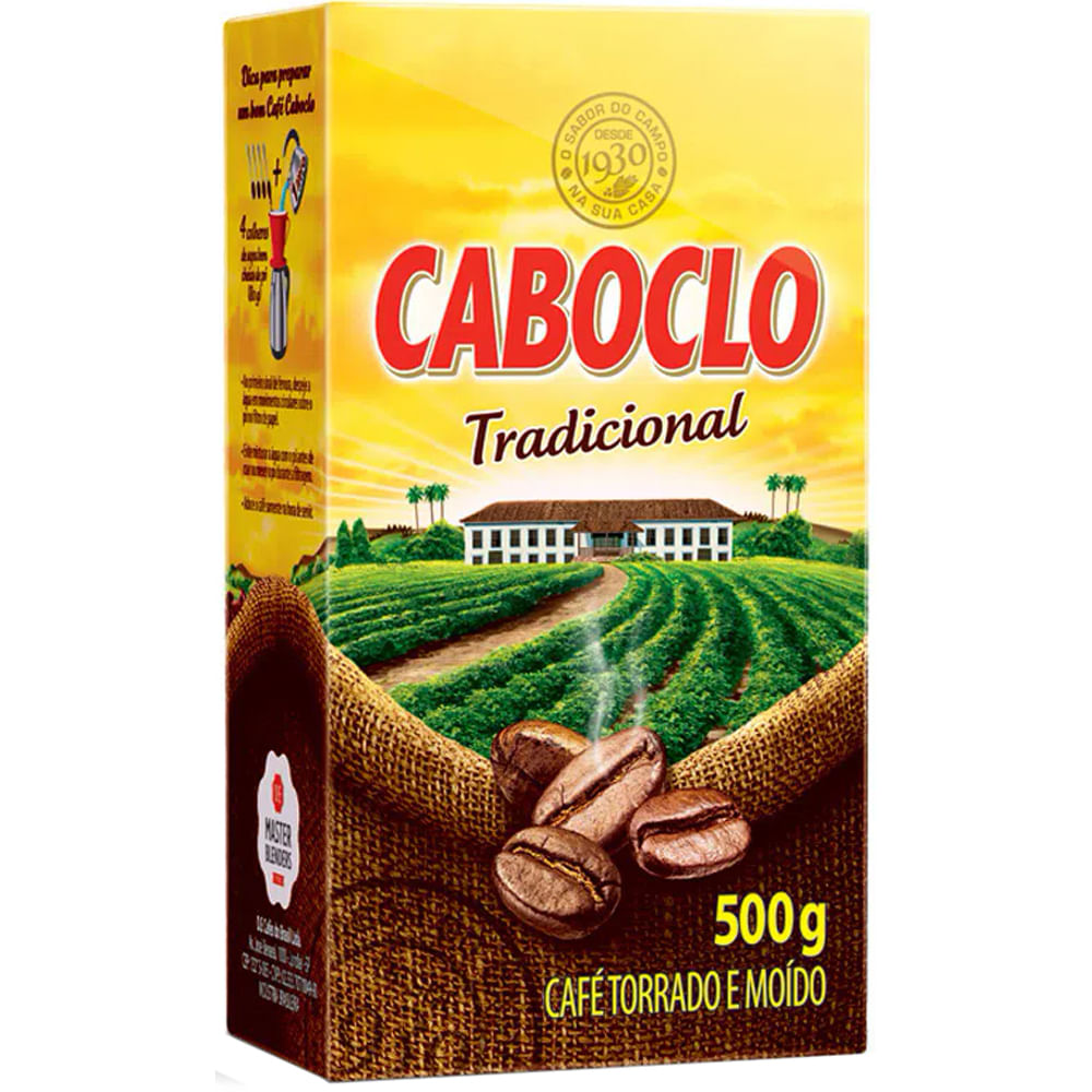Café Caboclo Tradicional Vácuo 500g