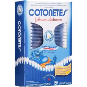 Hastes-Flexiveis-Johnson-Johnson-Cotonetes-Com-150-Unidades Hastes-Flexiveis-Johnson-Johnson-Cotonetes-Com-150-Unidades